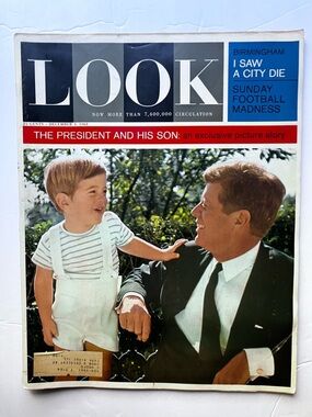 LOOK magazine December 3, 1963 John F. Kennedy RARE